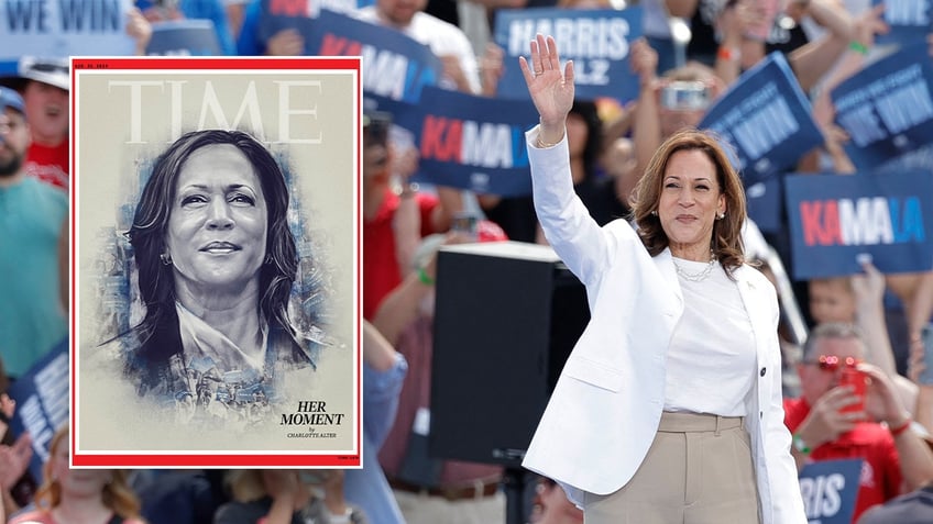 VP Harris gets Time Magazine cover