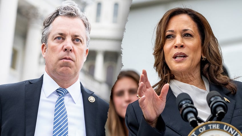 Andy Ogles and Kamala Harris