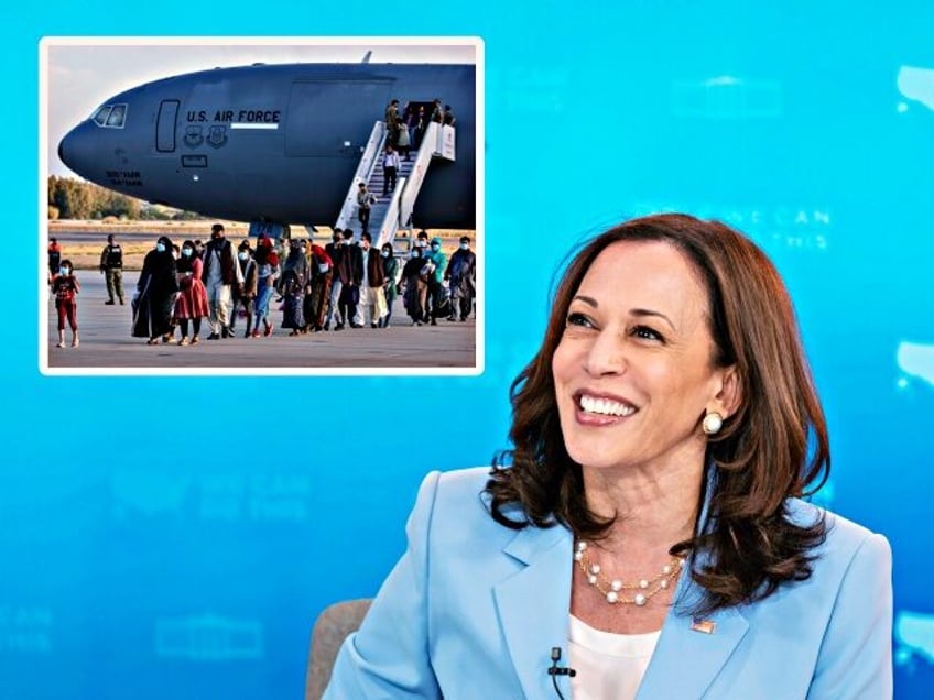 Vice President Kamala Harris delivers remarks during a virtual Vaccine Month of Action Par