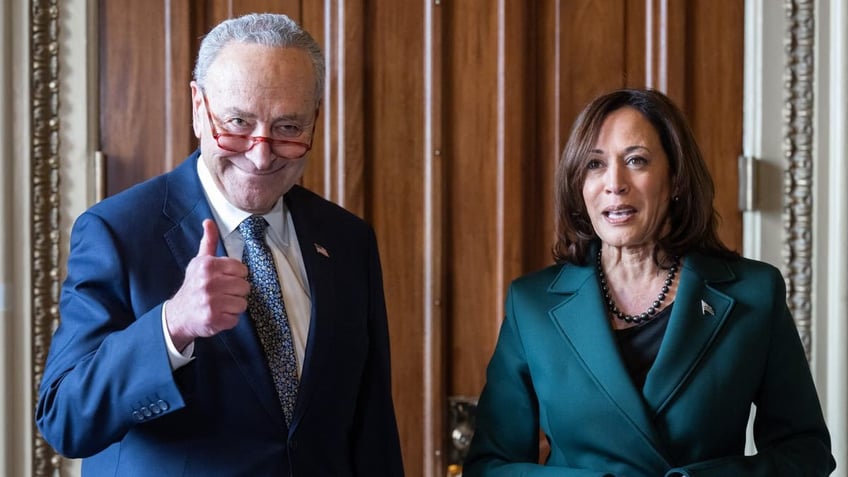 kamala harris receives golden gavel after setting record for tie breaking senate votes