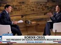 Kamala Harris repeatedly pivots to Trump when grilled on immigration record in Fox News interview