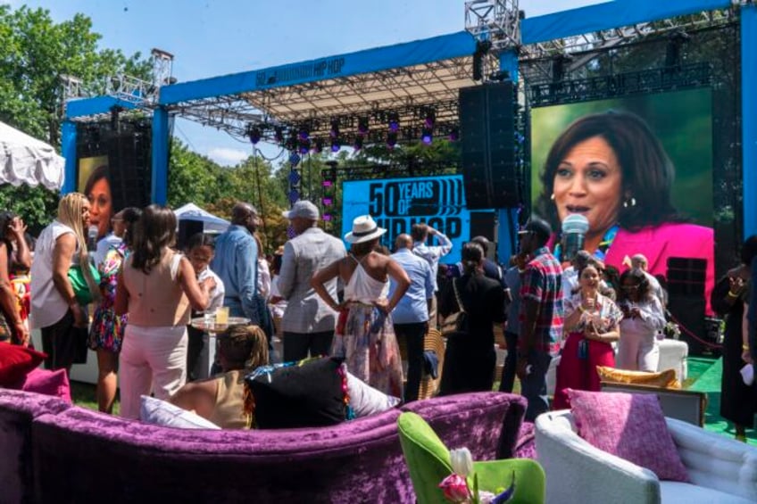 kamala harris says hip hop is the ultimate american art form as she hosts a 50th anniversary party