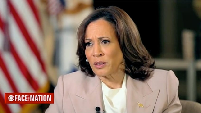 kamala harris taken aback by cbs host asking about trumps re election hopes dont understand the question