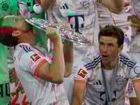 Kane tastes first title as champions Bayern bid farewell to Mueller