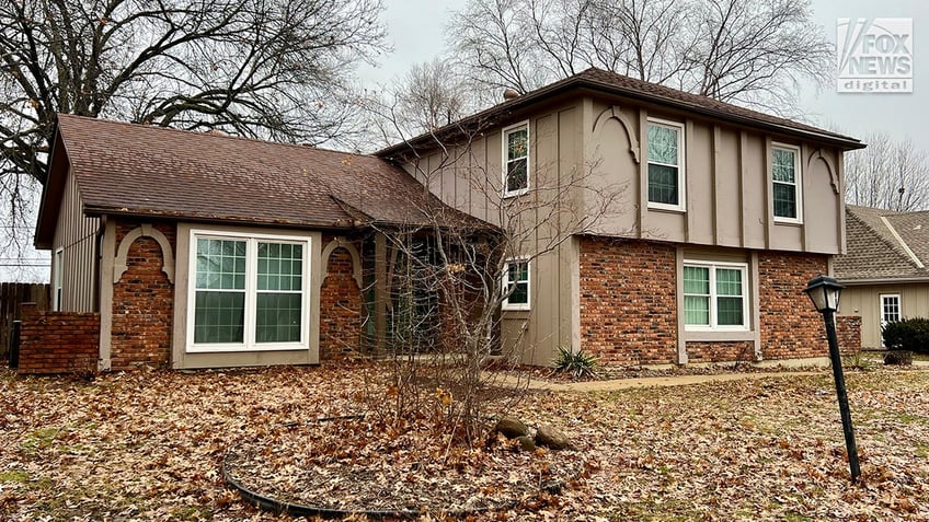 An exterior view of the home of Jordan Willis in Kansas City, Missouri