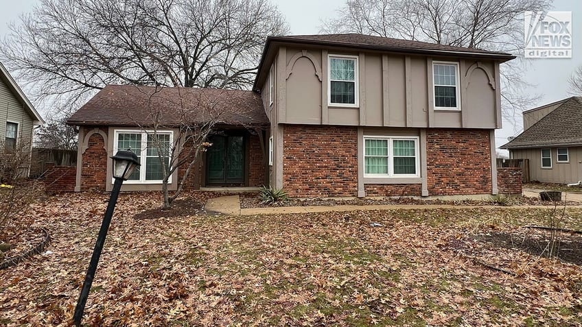 An exterior view of the home of Jordan Willis in Kansas City, Missouri