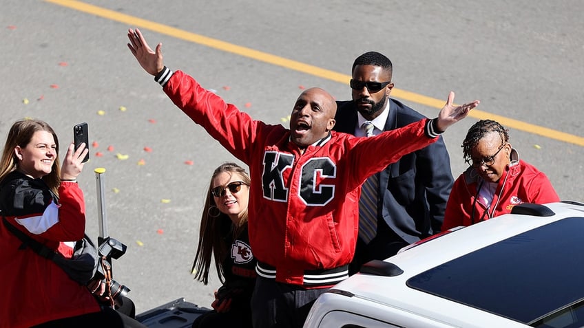 Kansas City mayor Quinton Lucas Chiefs parade