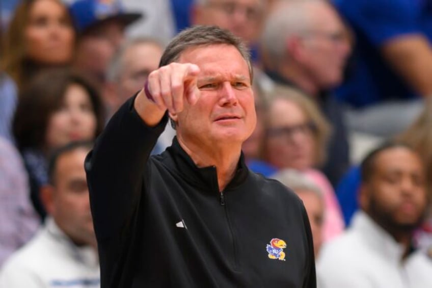 kansas coach bill self signs richest college basketball contract ever given by a public university