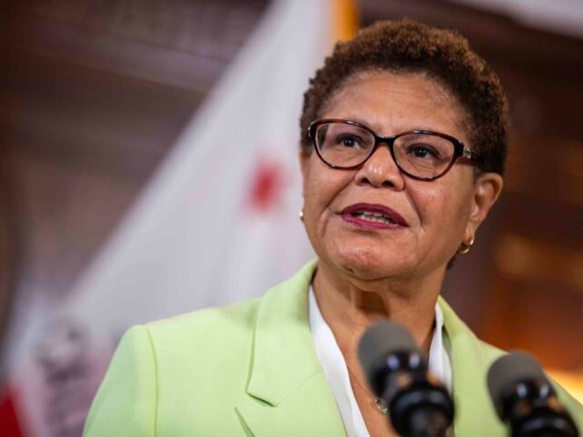 karen bass launches task force to fight retail theft newsom triples highway patrol in la