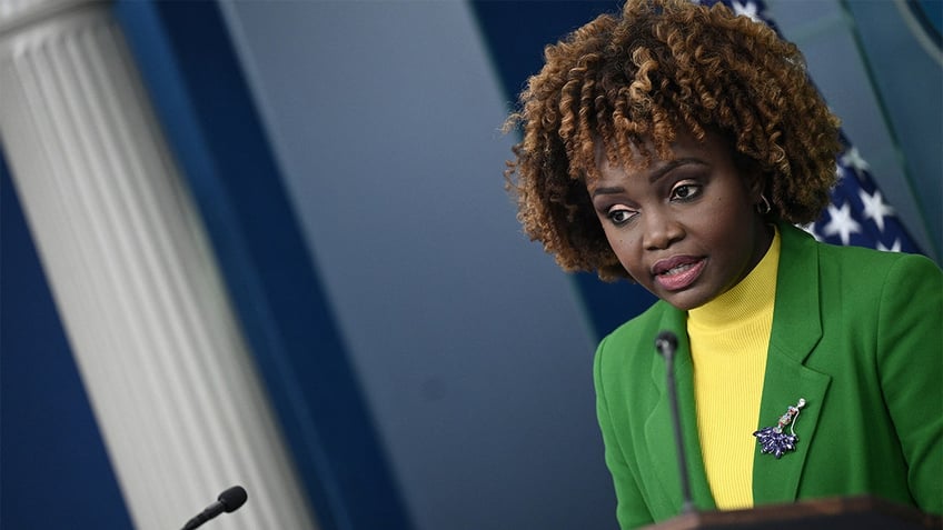 White House press secretary Karine Jean-Pierre