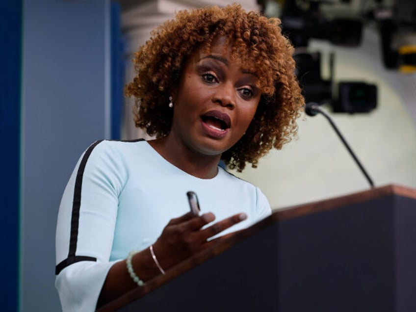 White House Press Secretary Karine Jean-Pierre Holds Daily Briefing