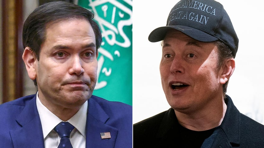 Marco Rubio and Elon Musk