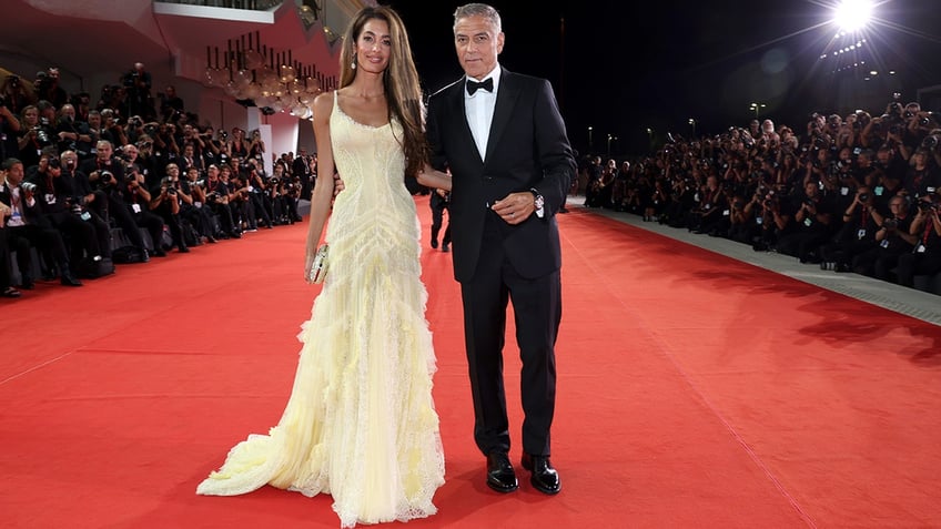 George and Amal Clooney walked the red carpet at the 2024 Venice Film Festival.