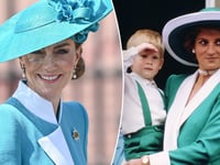 Kate Middleton channels Princess Diana in striking blue outfit at Trooping the Colour