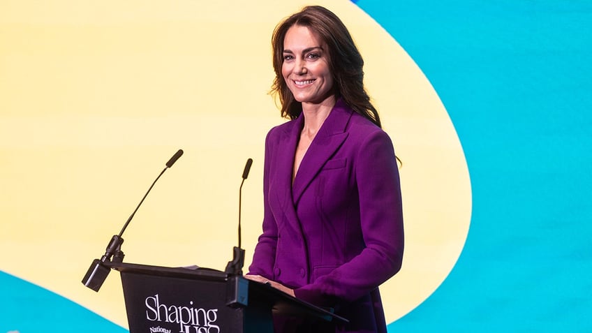 Kate Middleton at a Shaping Us event