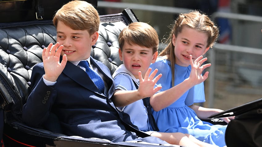 Prince George, Prince Louis and Princess Charlotte