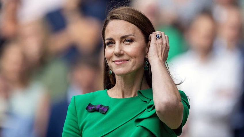 Kate Middledon at Wimbledon