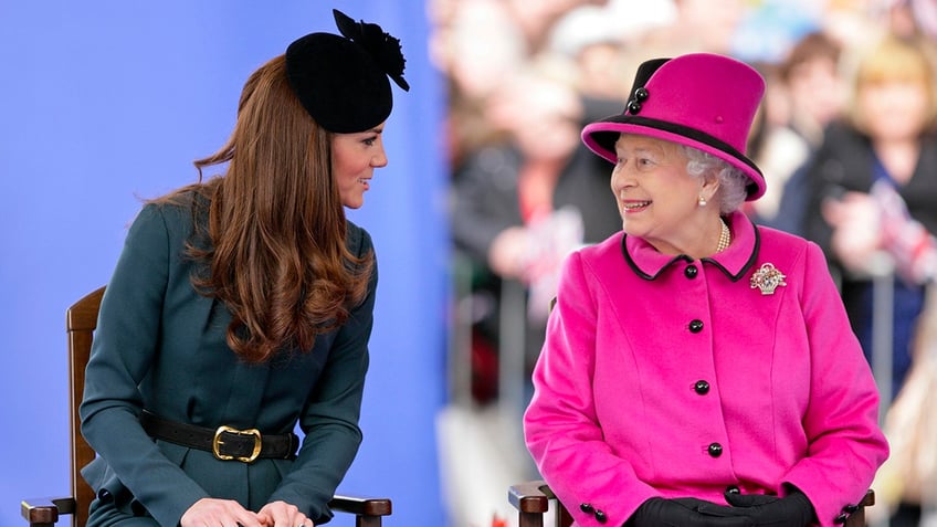 kate middleton won over queen elizabeth despite camillas initial disapproval expert claims