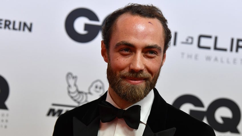 James Middleton on red carpet