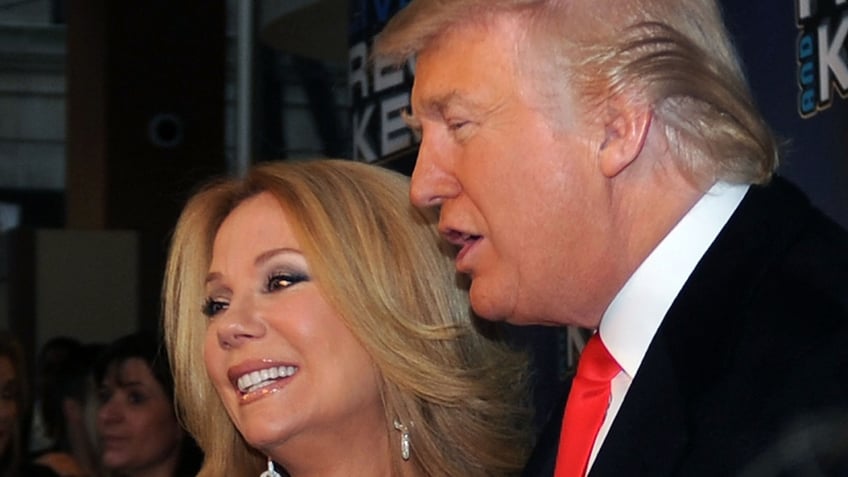 Kathie Lee with Trump in 2011