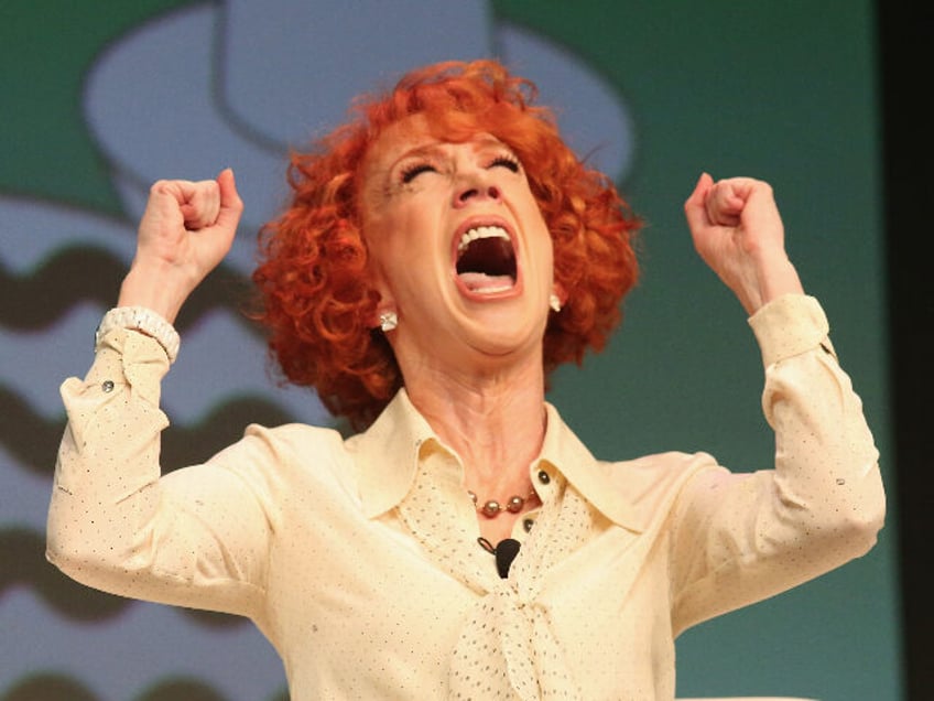 kathy griffin says she meows like a cat moos like a cow to deal with her trump induced ptsd