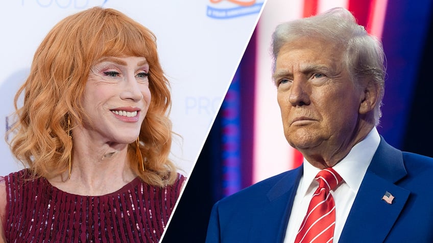 Kathy Griffin and Donald Trump