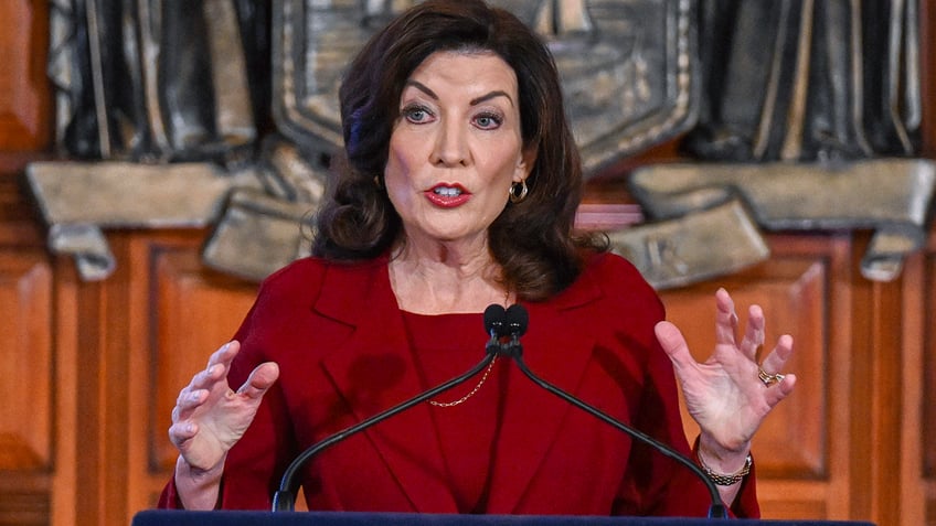 kathy hochul clarifies claim of filling george santos seat pledges special election