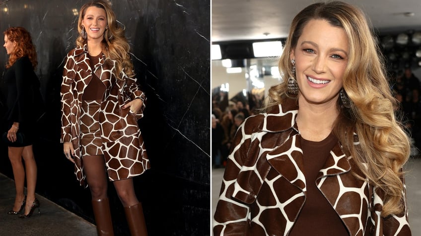 Blake Lively at New York Fashion Week