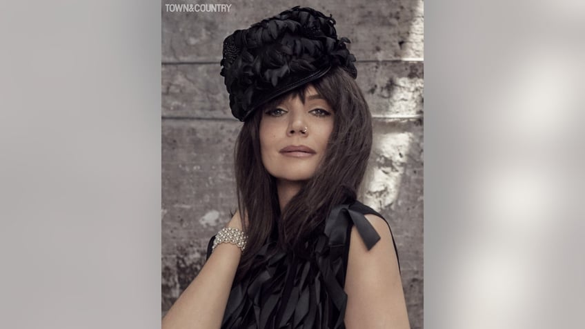 Katie Holmes graces the cover of Town & Country September 2024 issue