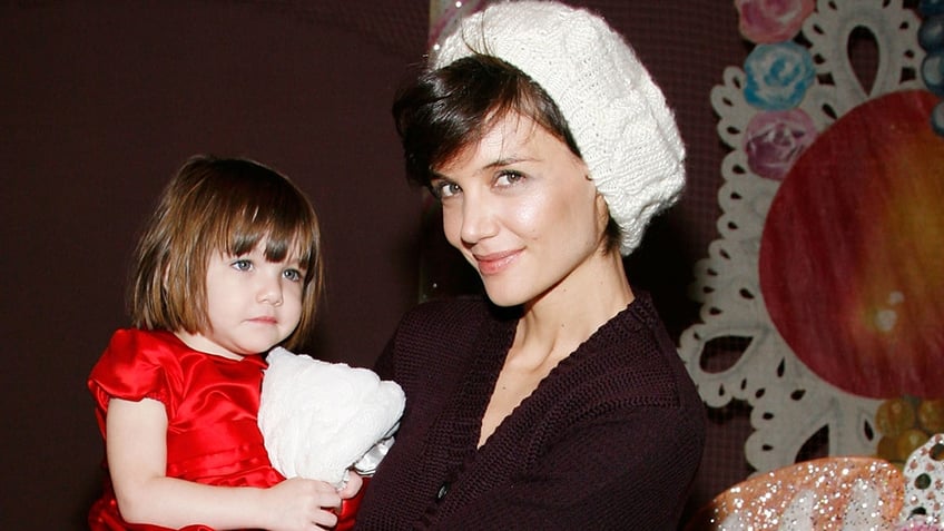 Katie Holmes and Suri Cruise at "The Nutcracker"