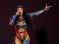 Katy Perry left dangling midair in terrifying concert stage malfunction