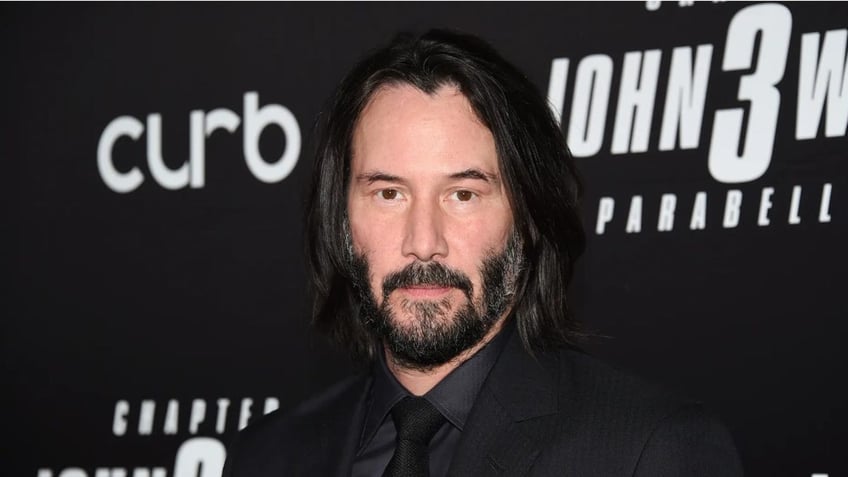 Keanu Reeves on the red carpet