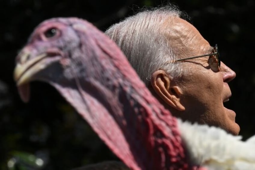 US President Joe Biden hosts traditional pardon of a Thanksgiving turkey