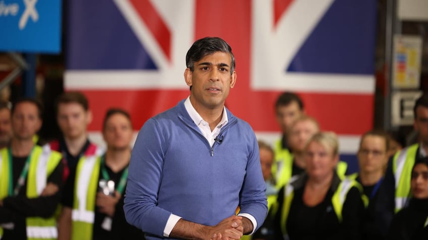 British Prime Minister Rishi Sunak