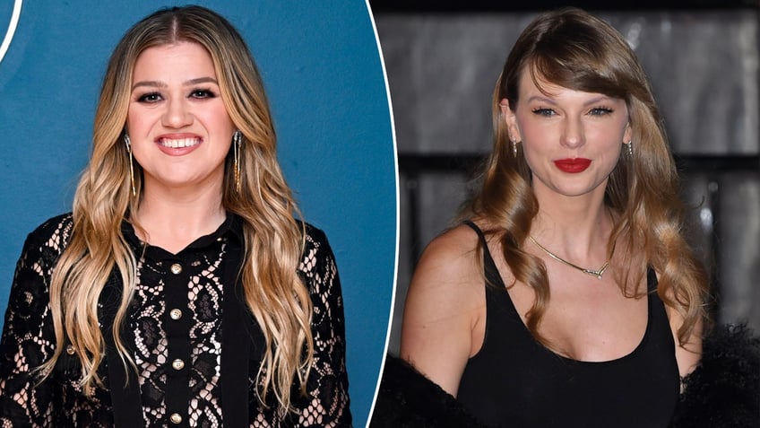 Taylor Swift and Kelly Clarkson split