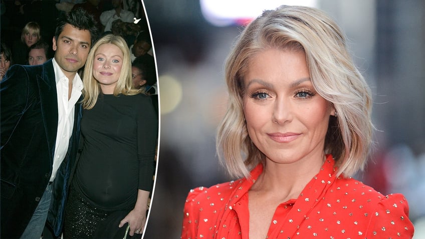 kelly ripa says all my children wardobe team complained she wasnt smaller 9 days after giving birth