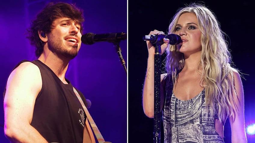 morgan evans performing/kelsea ballerini singing