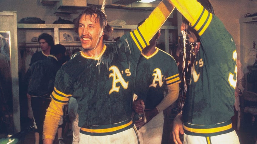 Ken Holtzman and Rollie Fingers