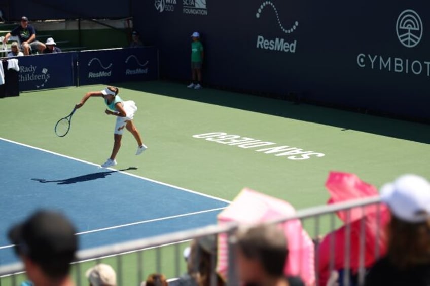 kenin collins advance to wta san diego semis as garcia falls