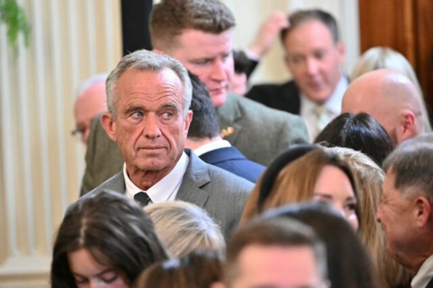 Le ministre américain de la Santé Robert F. Kennedy Jr., à la Maison Blanche, le 12 mar