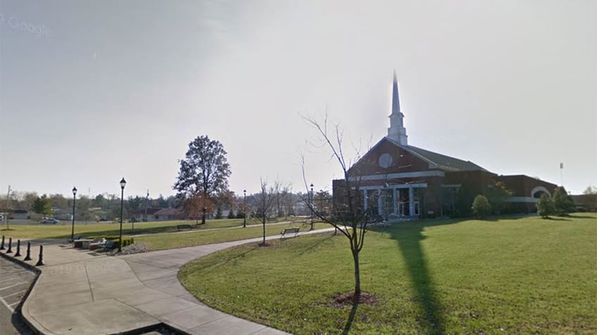 Campbellsville University building in Kentucky