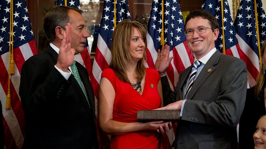 Thomas Massie and wife Rhonda