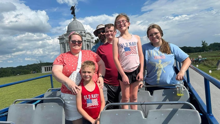 The Padgett family has a lot of travel firsts they're hoping to cross off their bucket list. Recently, they visited Gettysburg, Pennsylvania.