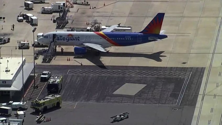 kentucky woman describes allegiant flight that was forced to take evasive actions to avoid incoming jet