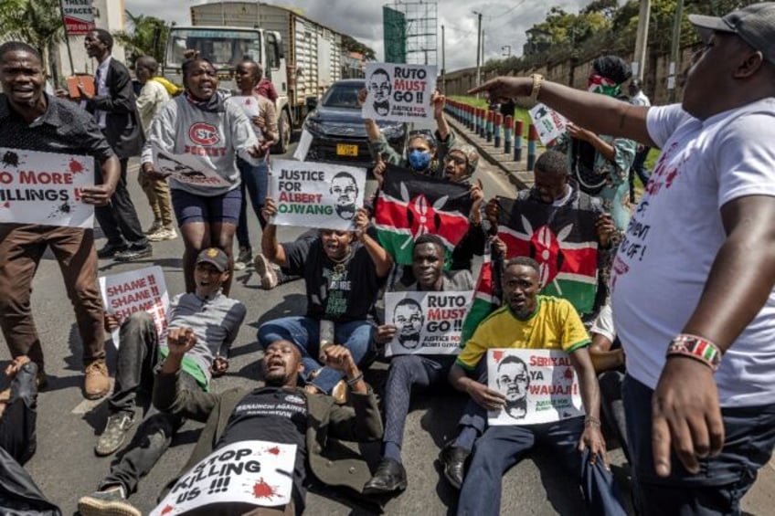 Protesters have demanded justice over Albert Ojwang's death in custody