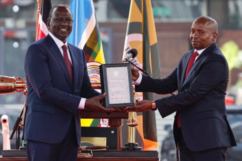 President William Ruto welcomed Kithure Kindiki as his new deputy president at a swearing-