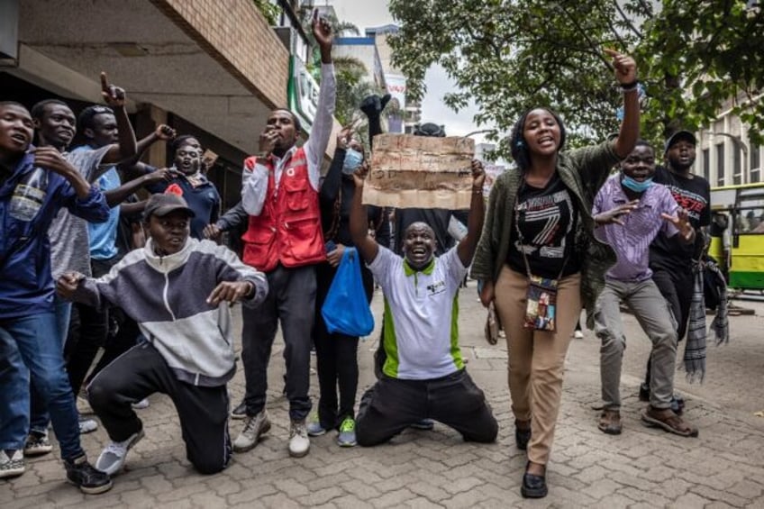 The tax hikes sparked fury among many Kenyans, who staged protests on Tuesday dubbed 'Occu