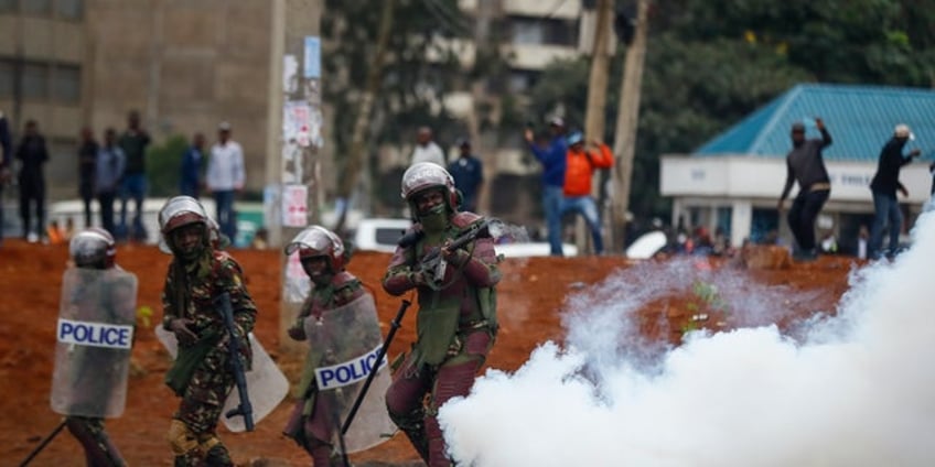 kenyan doctors report that protesters were shot while running from police or attempting to surrender