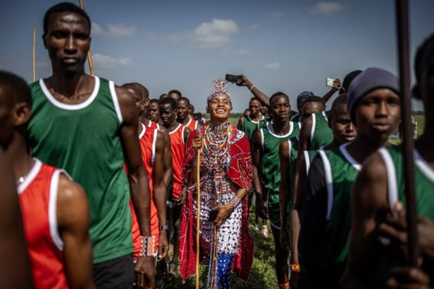 The 'Maasai Olympics' are a re-interpretation of rites undertaken by young Maasai men to p