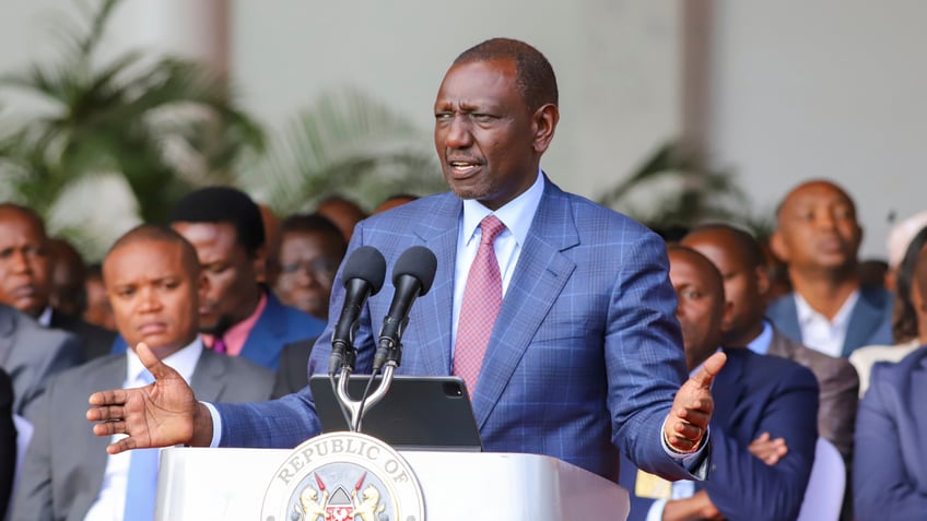 William Ruto speaks